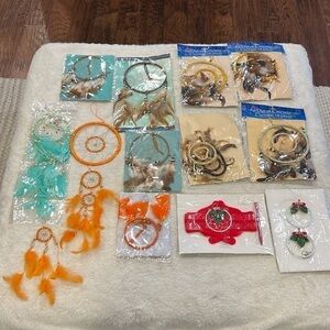 Lot 15 dream catchers Native American